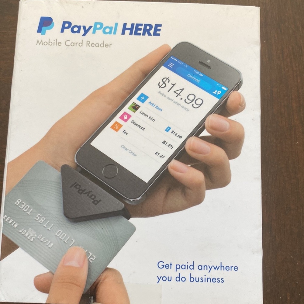 PayPal mobile card reader